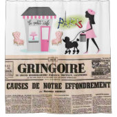 Rideau de douche Paris (Devant)