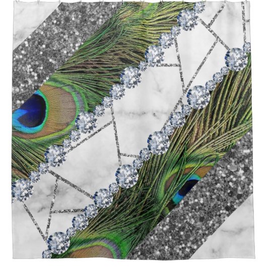 Rideau de douche Peacock (Devant)