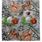 Rideau de douche Père Noël (Devant)