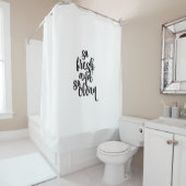 Rideau De Douche Personnalisé Si Fraîche Si Propre (En situation)