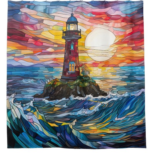 Rideau de douche phare (Devant)