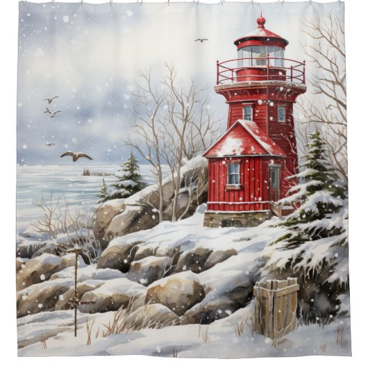 Rideau de douche phare (Devant)