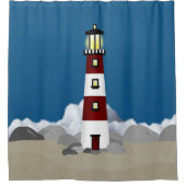 Rideau de douche phare (Devant)