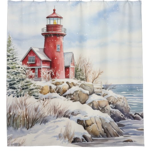 Rideau de douche phare (Devant)