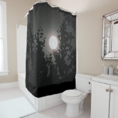 Rideau de douche Pleine lune (En situation)
