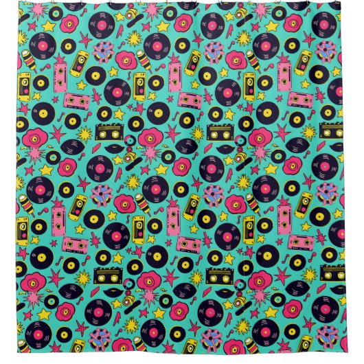 Rideau de douche Pop Culture - Bold & tendance (Devant)