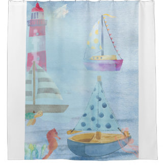 Rideau de douche pour bateaux