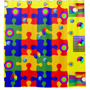 Rideau de douche pour enfants