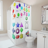 Rideau de douche pour enfants (En situation)