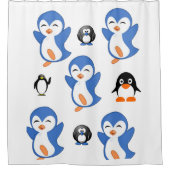Rideau de douche pour enfants Pingouin (Devant)