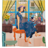 Rideau de douche pour femme (Devant)