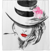 Rideau de douche pour femme de charme (Devant)