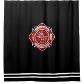 Rideau de douche pour pompier volontaire (Devant)