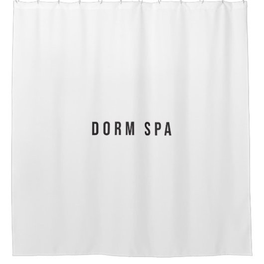 Rideau de douche pour Spa de résidence (Devant)