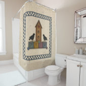 Rideau de douche primitifs (En situation)