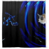 Rideau de douche profond de mer (Devant)