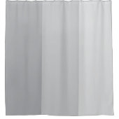 Rideau de douche rayé gris argent (Devant)