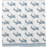 Rideau de douche Requin (Devant)