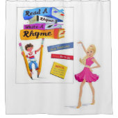 Rideau de douche Retour à l'école (Devant)