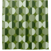 Rideau de douche rétro des années 70 (Devant)