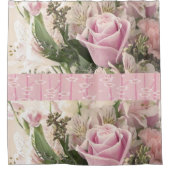 Rideau de douche Roses roses roses (Devant)