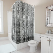 rideau de douche royal vintage (En situation)