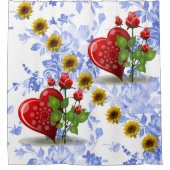 Rideau de douche Saint Valentin (Devant)