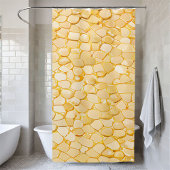 Rideau De Douche Sequin Or De Luxe