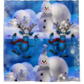 Rideau de douche Snoiwman (Devant)
