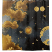 Rideau De Douche Soleil Et Lune (Devant)