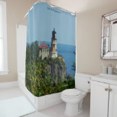 rideau de douche Split Rock Lighthouse (En situation)