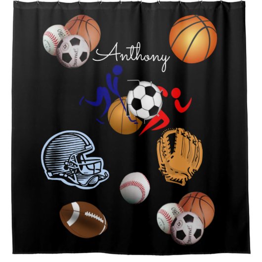 Rideau de douche sport (Devant)