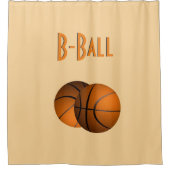 Rideau de douche Sport B-Ball (Devant)
