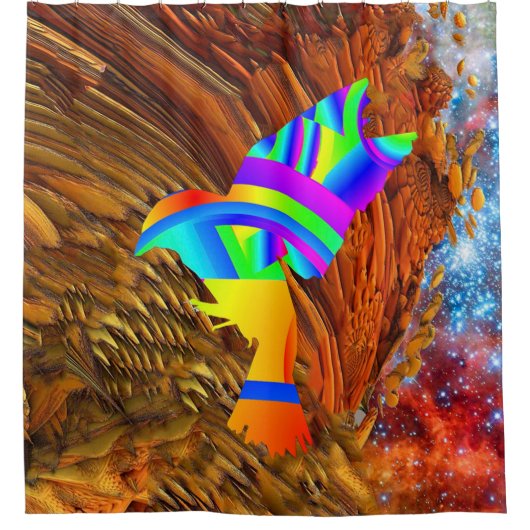 Rideau de douche Star Bird (Devant)