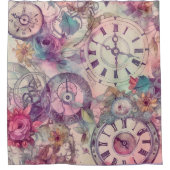 Rideau de douche Steampunk pastel (Devant)