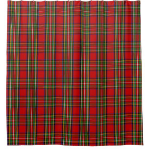 Rideau de douche Stewart Tartan