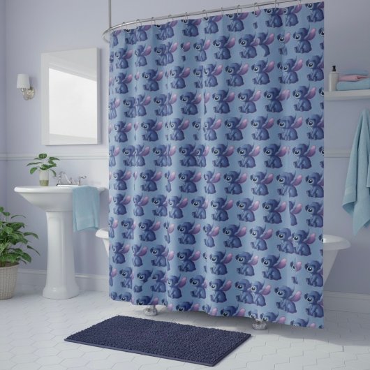 Rideau de douche Stitch