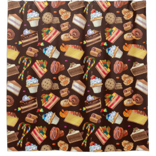 Rideau de douche Sweet Treats