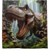 Rideau de douche T-Rex (Devant)