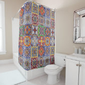 Rideau de douche Talavera Design-1 (En situation)