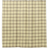 Rideau de douche Tan Plaid (Devant)