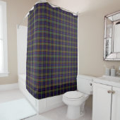 Rideau de douche Tartan MacLellan (En situation)