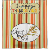 rideau de douche Thanksgiving (Devant)