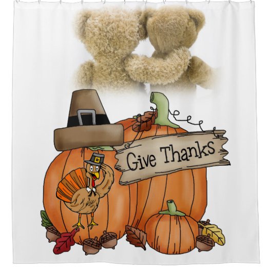Rideau de douche Thanksgiving (Devant)