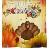 rideau de douche Thanksgiving (Devant)