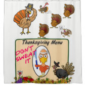 rideau de douche Thanksgiving (Devant)