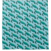 Rideau de douche Tortue de mer (Devant)