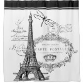 rideau de douche tour Eiffel (Devant)
