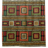 Rideau de douche tribal africain (Devant)