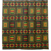 Rideau de douche tribal africain (Devant)
